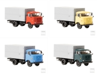 Hädl 121054-90 - TT - 12-tlg. Display IFA W50L Stahlleichtbaukoffer